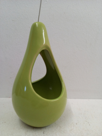 Moderne groene hangpot / Modern green hanging planter