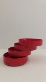 Rode multi container Rino Pirovano 902 / Red multiplor container Rino Pirovano 902
