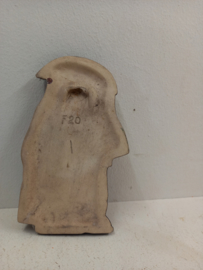 Keramisch clowntje om op te hangen / Ceramic clown to hang