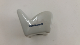 Set 7 stoeltjes asbakken Delfts blauw / Set 7 chair ashtrays Delfts blue