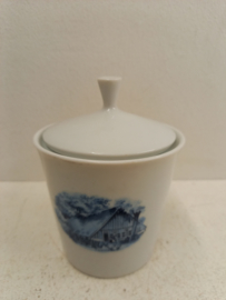 Bavaria suikerpot met boerderij afbeelding / Bavaria sugar bowl with farm image