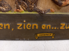 Spreukentegeltje  " Horen zien zwijgen "