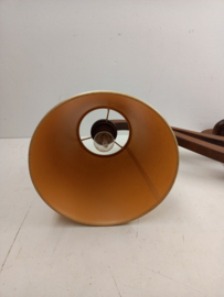 Schaarlamp met mooie houten afwerking / Scissor lamp with lovely wood finish