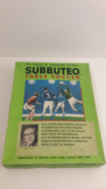 Subbuteo indoor voetbalspel / Subbuteo indoor footbal game