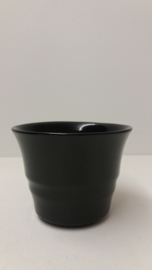 Bloempotjes zwart 2111 gemerkt 0 - 000 / Planters in black 2111 marked 0 - 000