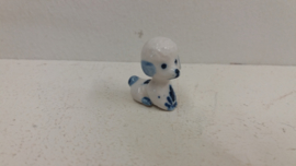 4 hondjes in Delfts blauw / 5 little dogs in Delfts Bleu
