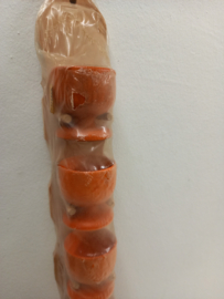 Originele eierdopjes houder oranje / Original egg cup holder orange