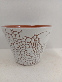 Bloempot in nummer 2119 bobbel / Planter in number 2119 bulge