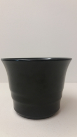 Bloempotjes zwart 2111 niet gemerkt / Planters in black 2111 not marked
