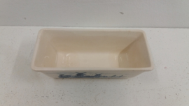 Plantschaaltje met Delfts opdruk 13 cm. / Little planter with Delfts print 5.1 inch.