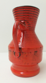 Zware oranje kan van Speck potterie?  / Heavy orange jug by Speck pottery?