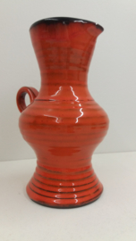 Zware oranje kan van Speck potterie?  / Heavy orange jug by Speck pottery?