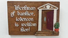 Werkman of bankier Arboranda spreukentegel /  Workman or Banker Arboranda Spell Tile