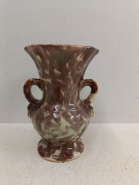Jasba vaas in gemeleerd bruin  / Jasba vase in mixed brown