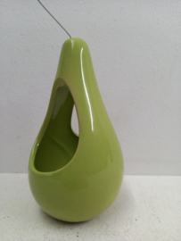 Moderne groene hangpot / Modern green hanging planter