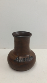 Vaas in bruin Avendo van Jan de Graaf / Vase in brown Avendo by Jan de Graaf