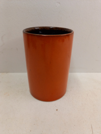 Scheurich 214-18 oranje vaas / 214-1 orange vase