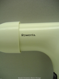 Rowenta fohn in wit en oranje / Rowenta hairdryer in white and orange