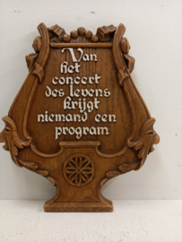 Van het concert des levens Arboranda spreukentegel /  From the concert of life Arboranda spell tile