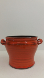 Speck Oranje met oortjes 10.5 x 15 cm. / Orange with little handles 4.1 x 5.9 inch.