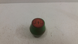 Kleine vaasje  in groen gemerkt JH 4 cm. / Small vase in green marked JH  1.57 inch.