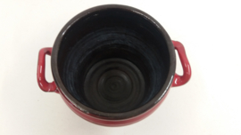 Speck Rood met oortjes 10.5 x 15 cm. / Red with little handles 4.1 x 5.9 inch.