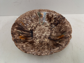 Jasba schaal in gemeleerd bruin  / Jasba bowl in mixed brown