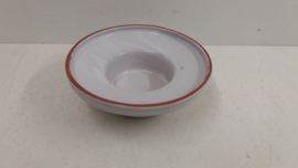 Oasis schaaltje in wit 15 cm. / Oasis container in white 5.9 inch.