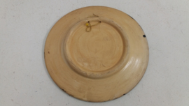 Tunesisch wandbord met muziek 18 cm. / Tunisian wall plate with music 7.1 inch.