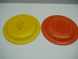 Kop en schotel Huizen keramiek / Cup and Saucer Huizen ceramics