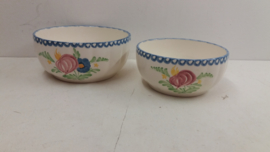 Set schalen in Zell decor Gisela 6x. / Set bowls Zell decor Gisela 6x