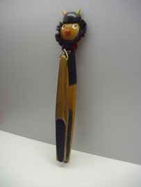 Kledingborstel Deens design fifties. / Clothes brush Danish design fifties.