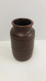 Scheurich kleine vaas in bruin nr. 231-15/ Little vase in brown nr. 231-15