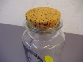 Voorraad pot voor thee 14 cm.  / Storage jar for tea 5.5 inch.