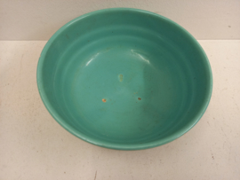 Plantschaal in groen gemerkt Adco  / Planting bowl in green marked Adco