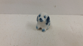 4 hondjes in Delfts blauw / 5 little dogs in Delfts Bleu