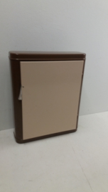 Brabantia medicijnkastje in bruin / Brabantia medicine cabinet in brown