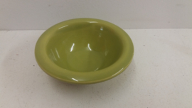 Snack schaaltje in licht groen 14 cm.  /  Snack bowl in light green 5.5 inch.