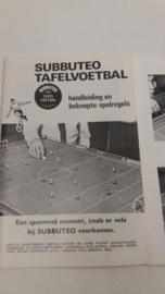 Subbuteo indoor voetbalspel / Subbuteo indoor footbal game