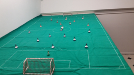 Subbuteo indoor voetbalspel / Subbuteo indoor footbal game
