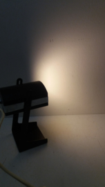 Retro bruine bureau lamp / Retro brown desk lamp