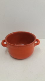 Oranje stoofpan 14 centimeter / Orange casserole 5.5 inch.