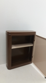 Brabantia medicijnkastje in bruin / Brabantia medicine cabinet in brown