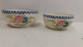 Set schalen in Zell decor Gisela 6x. / Set bowls Zell decor Gisela 6x