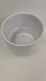 Witte pot in nummer 293B / White planter in number 293B