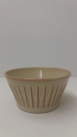 Bloempot in blauw grof glazuur  /  Planter in blue coarse glaze
