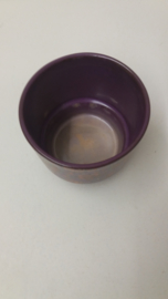 Paarse pot met paisley in 291 / Purple planter with paisley in 291