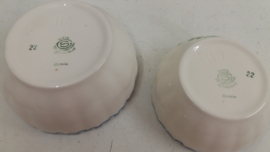 Set schalen in Zell decor Gisela 6x. / Set bowls Zell decor Gisela 6x