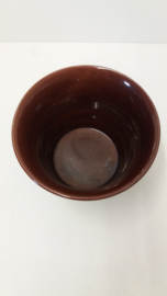 Bloempotjes bruin 2111 gemerkt 0 - 00 / Planters in brown 2111 marked 0 - 00