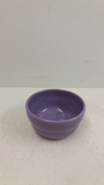 Setje paarse schaaltjes 7.5 cm. / Set purple bowls 2.9 inch.